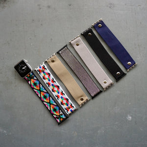 Black Elastic Apple Watch Band